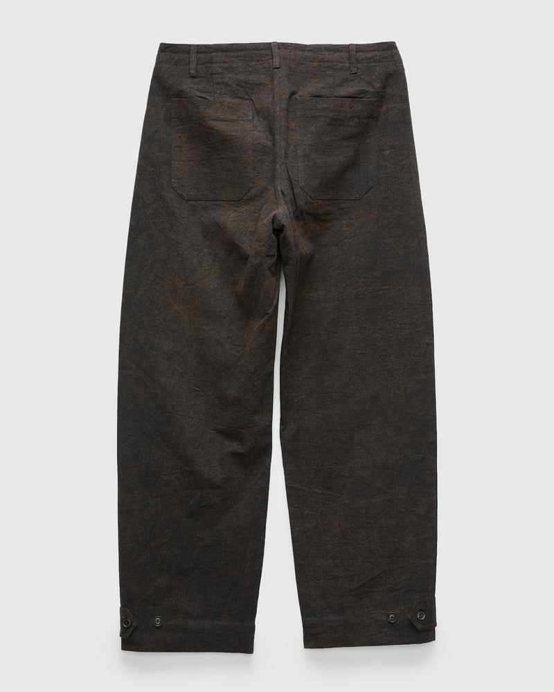 Raka Pants in Iron Stone Enzyme Canvas