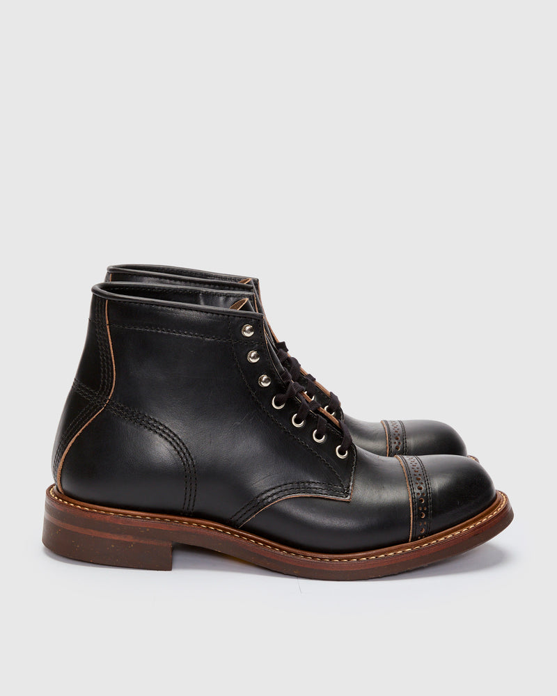 Combat Boot in Horween Chromexcel Black