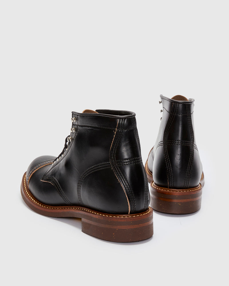 Combat Boot in Horween Chromexcel Black