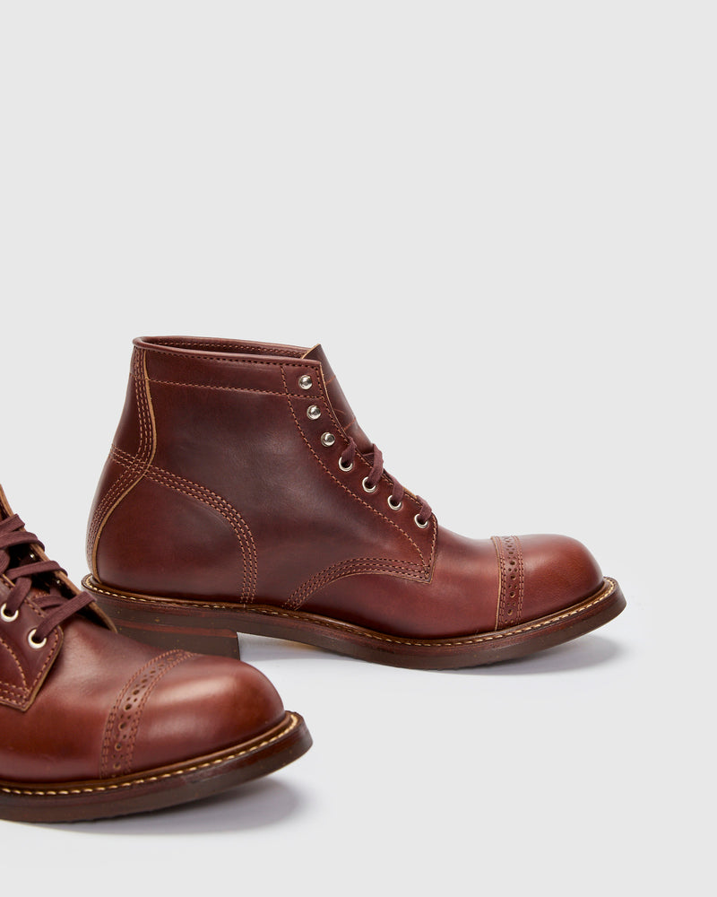 Combat Boot in Horween Chromexcel Timber