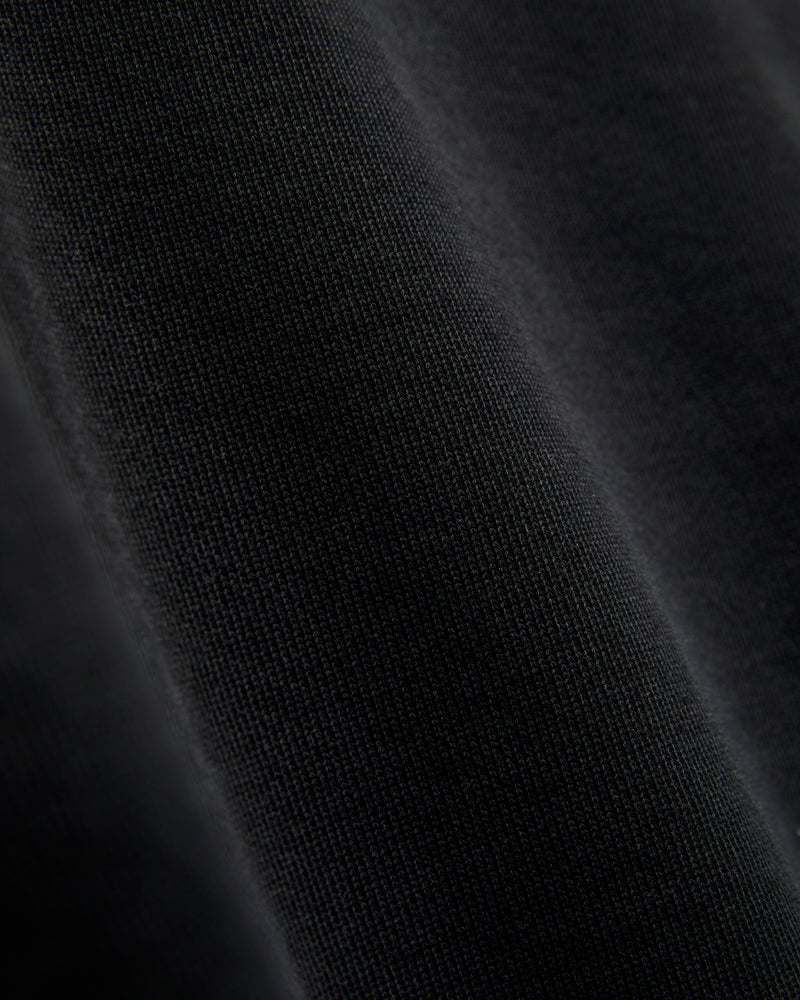 Authentic Fleece Crewneck Sweatshirt in Deep Black