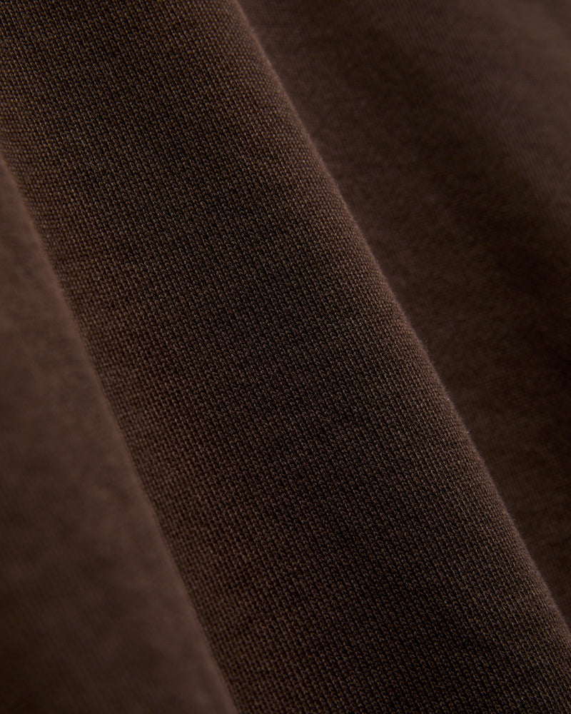 Authentic Fleece Crewneck Sweatshirt in Espresso