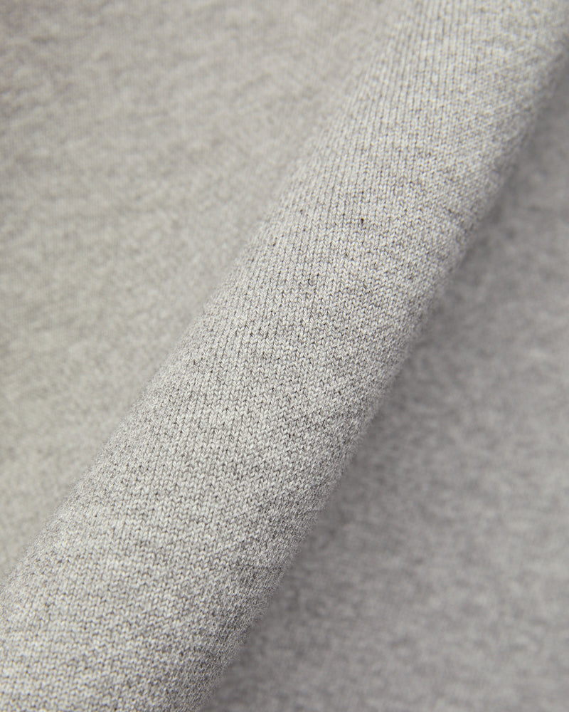 Authentic Fleece Half-Zip Sweatshirt in Grey Melange