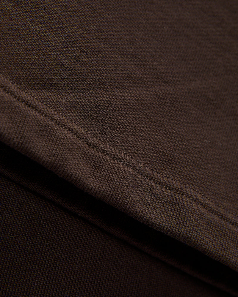 Authentic Fleece Straight Leg Sweatpants in Espresso