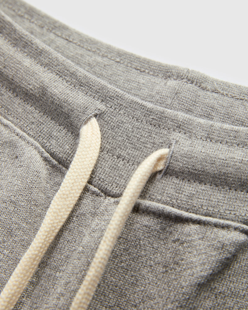 Authentic Fleece Straight Leg Sweatpants in Melange Grey