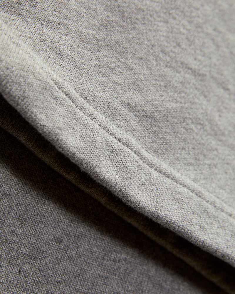 Authentic Fleece Straight Leg Sweatpants in Melange Grey