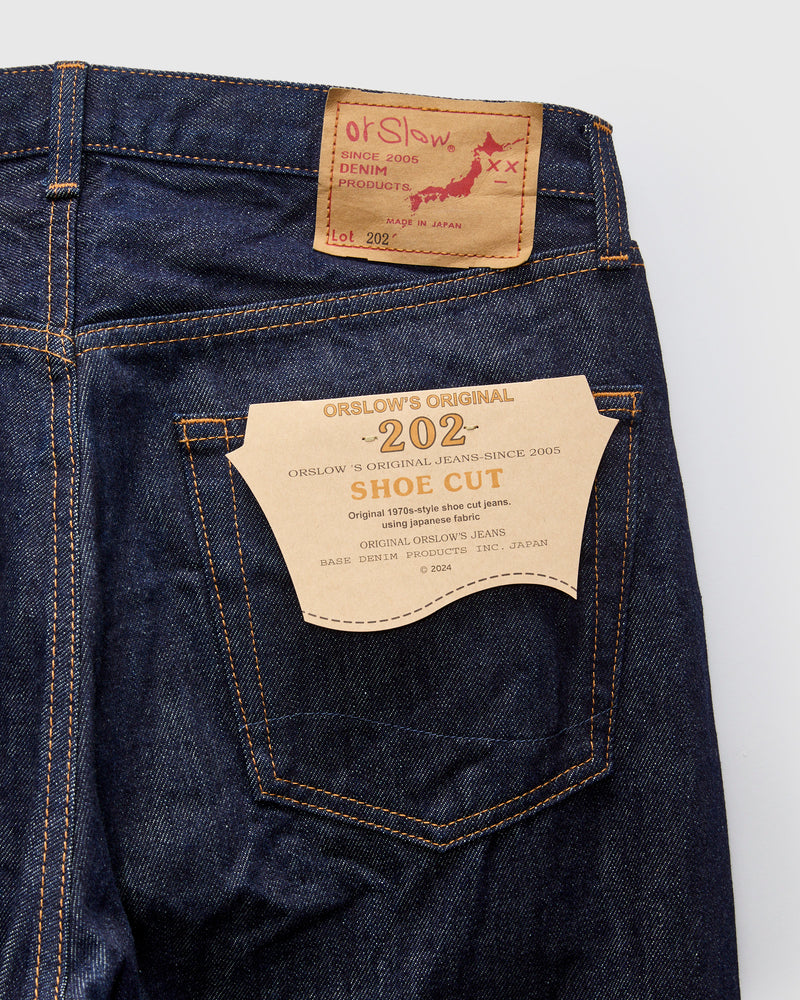 202 13.5oz Selvedge Denim - Shoe Cut Wide Flare Fit