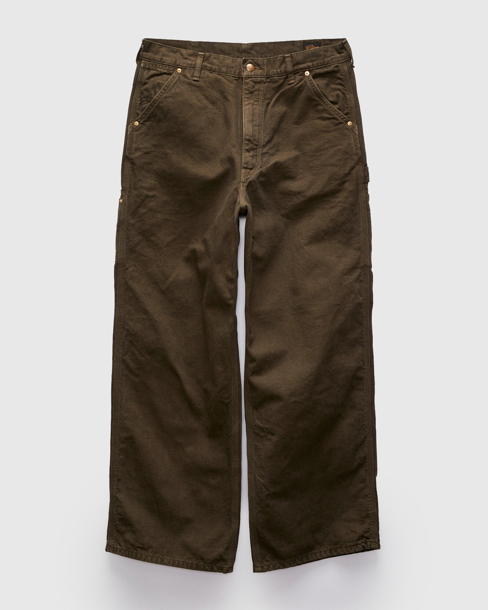 Dad's Fit Painter Pants in Coffee Brown – Blue Owl Workshop
