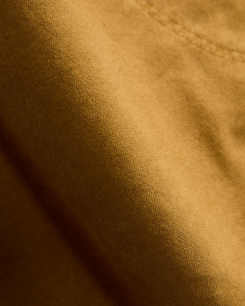 Double Knee Canvas Work Trousers in Brown