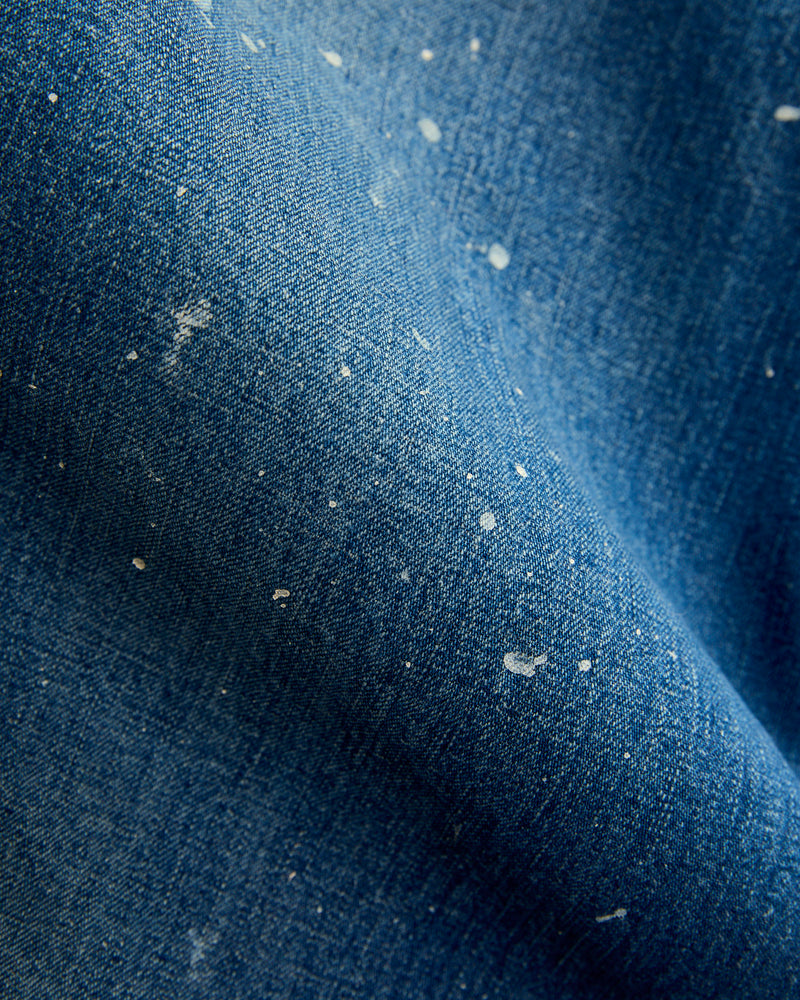 Wide Fit Denim Painter Pants in Used Wash