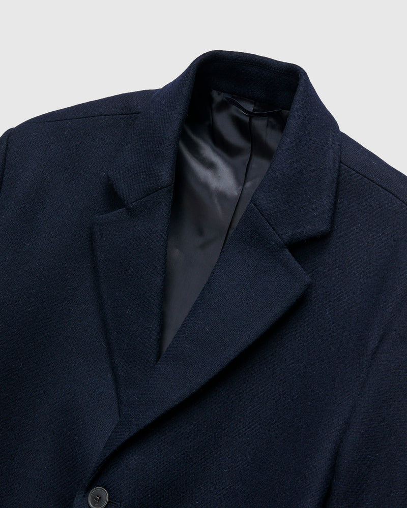 Overcoat in Navy