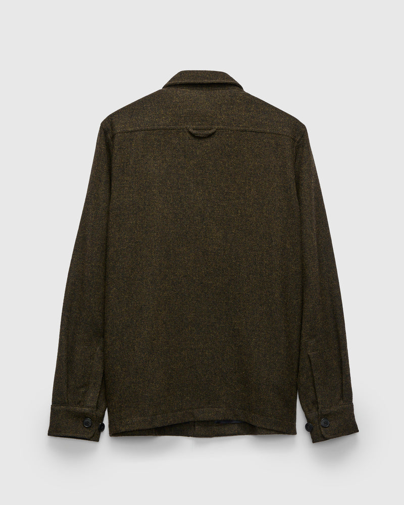 Wool Field Overshirt in Old Forest