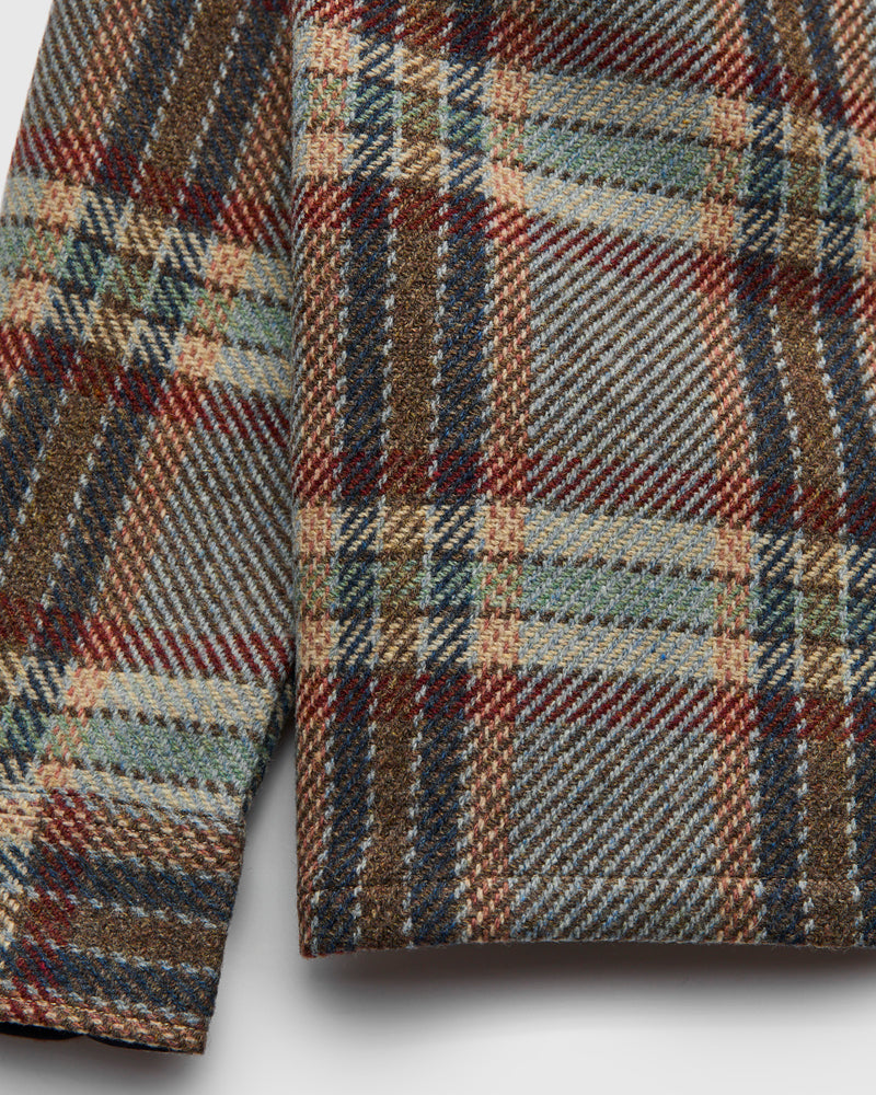 Wool Field Overshirt in Plaid