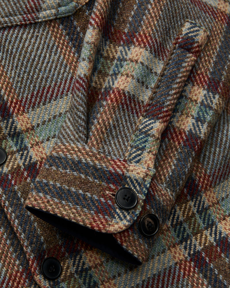 Wool Field Overshirt in Plaid