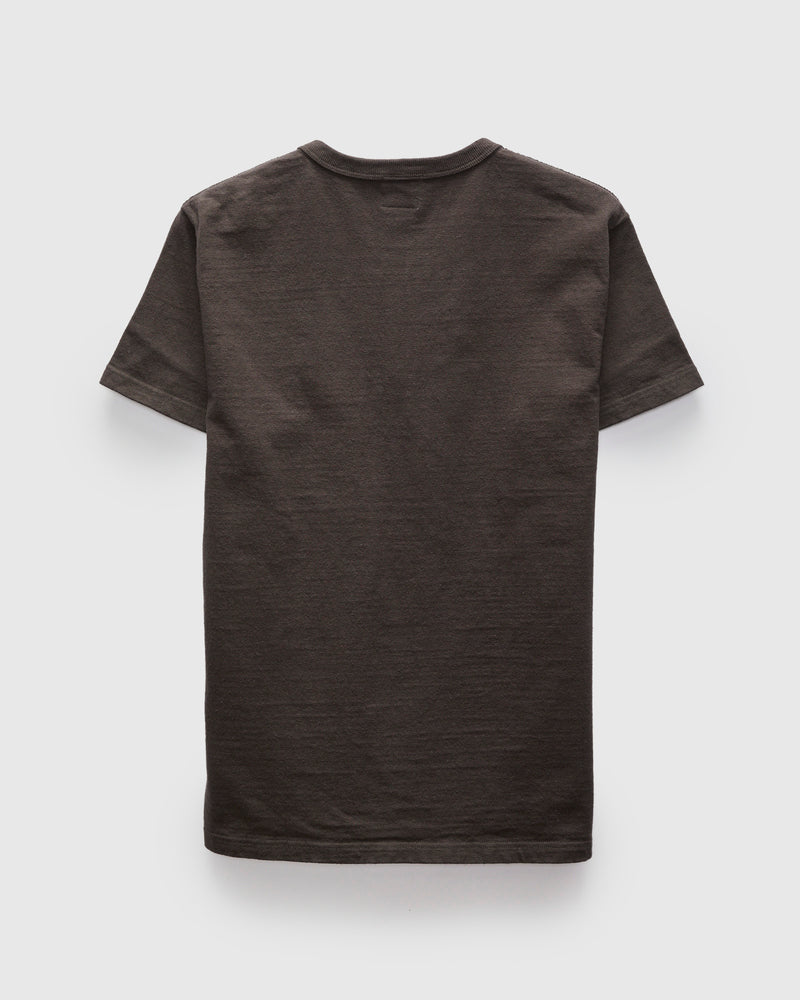 "Samurai Cotton Project" Henley Shirt in Kuromame