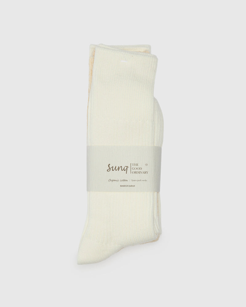 TGO Type-1 Sock Pack in Off White