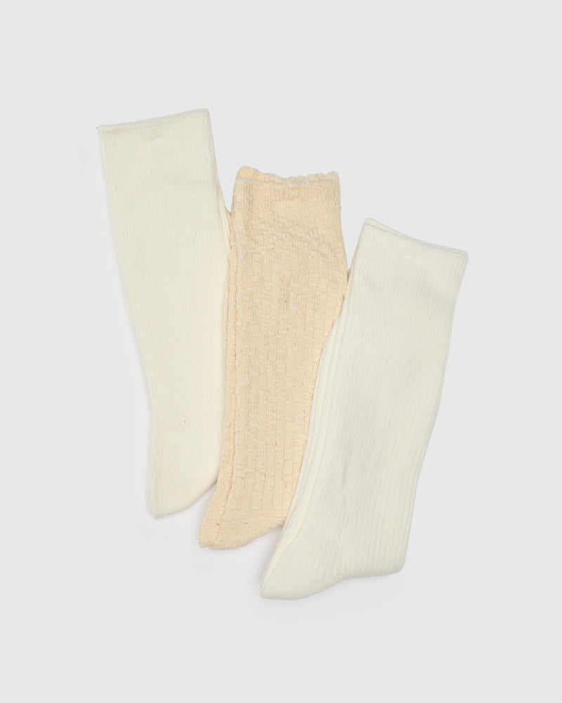 TGO Type-1 Sock Pack in Off White