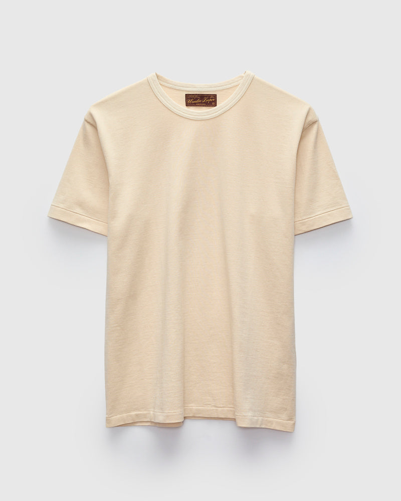 Ultimate Pima Tsuriami T-Shirt in Ecru