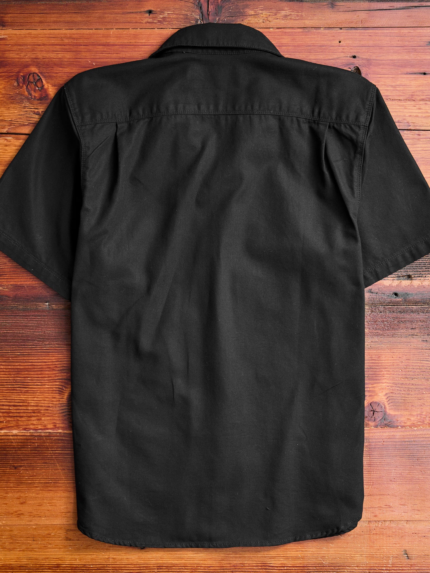 Dayton Short Sleeve Work Shirt in Obsidian – Blue Owl Workshop