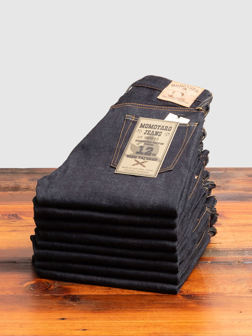 0405-12 12oz Selvedge Denim - High Tapered Fit