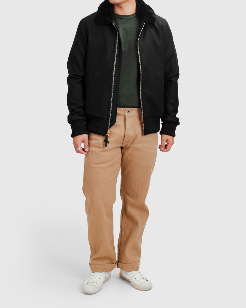 Flyers Club Jacket in Black