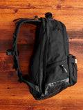 Cordura 22L Backpack in Black Lambskin