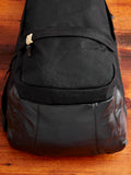 Cordura 22L Backpack in Black Lambskin