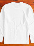 Midweight Jersey Long Sleeve T-Shirt in White
