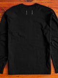 Midweight Jersey Longsleeve T-Shirt in Black
