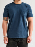 Pigment Dyed Pocket Tee in Navy