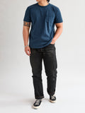 Pigment Dyed Pocket Tee in Navy
