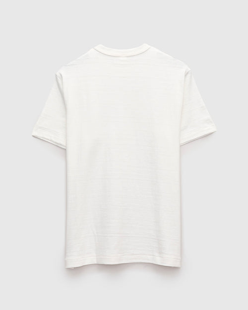 4601 Loopwheel Tee in Off White