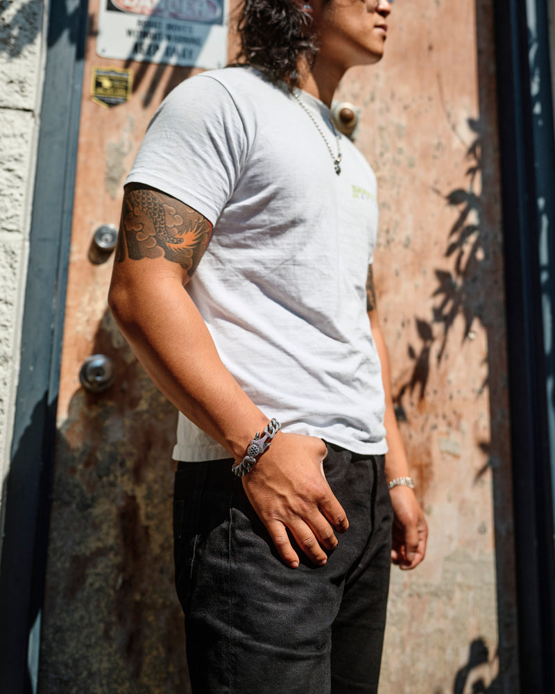 Goosebumps Model 10 Bracelet Size A in Sterling Silver