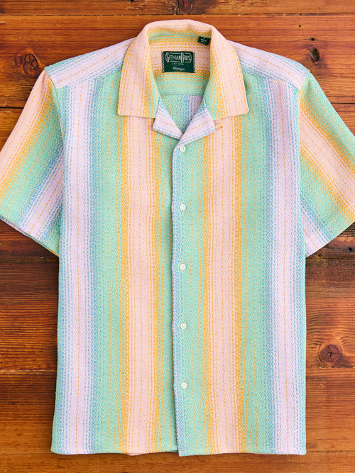 Baja Blanket Camp Shirt in Pastel