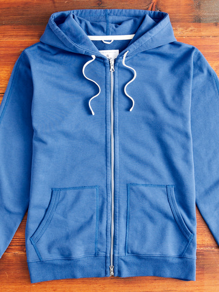 Classic Zip Hoodie in Lapis – Blue Owl Workshop