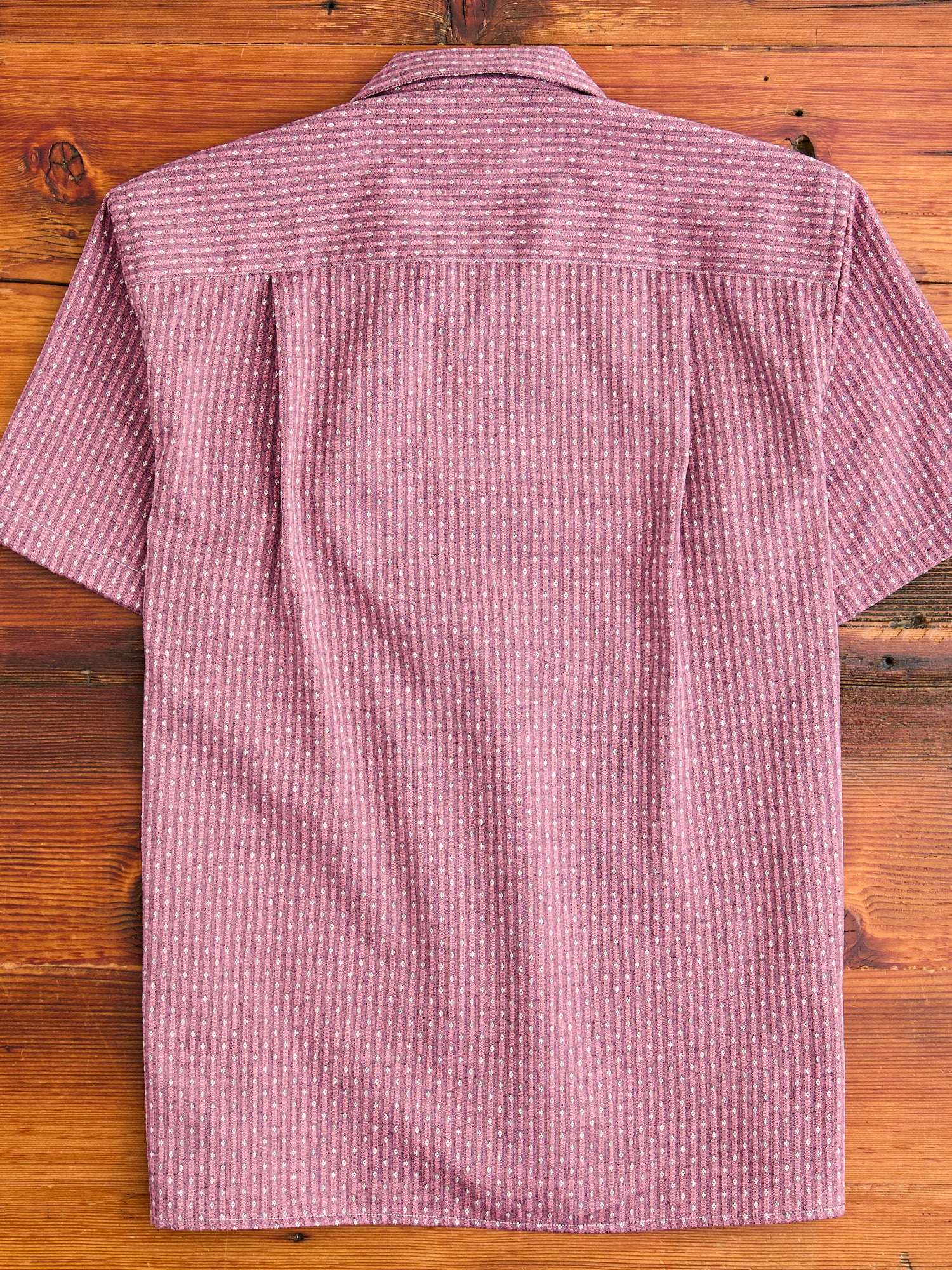 Dobby Camp Shirt in Pink – Blue Owl Workshop
