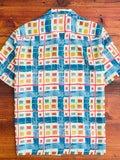 Color Case Button-Up Shirt in Blue