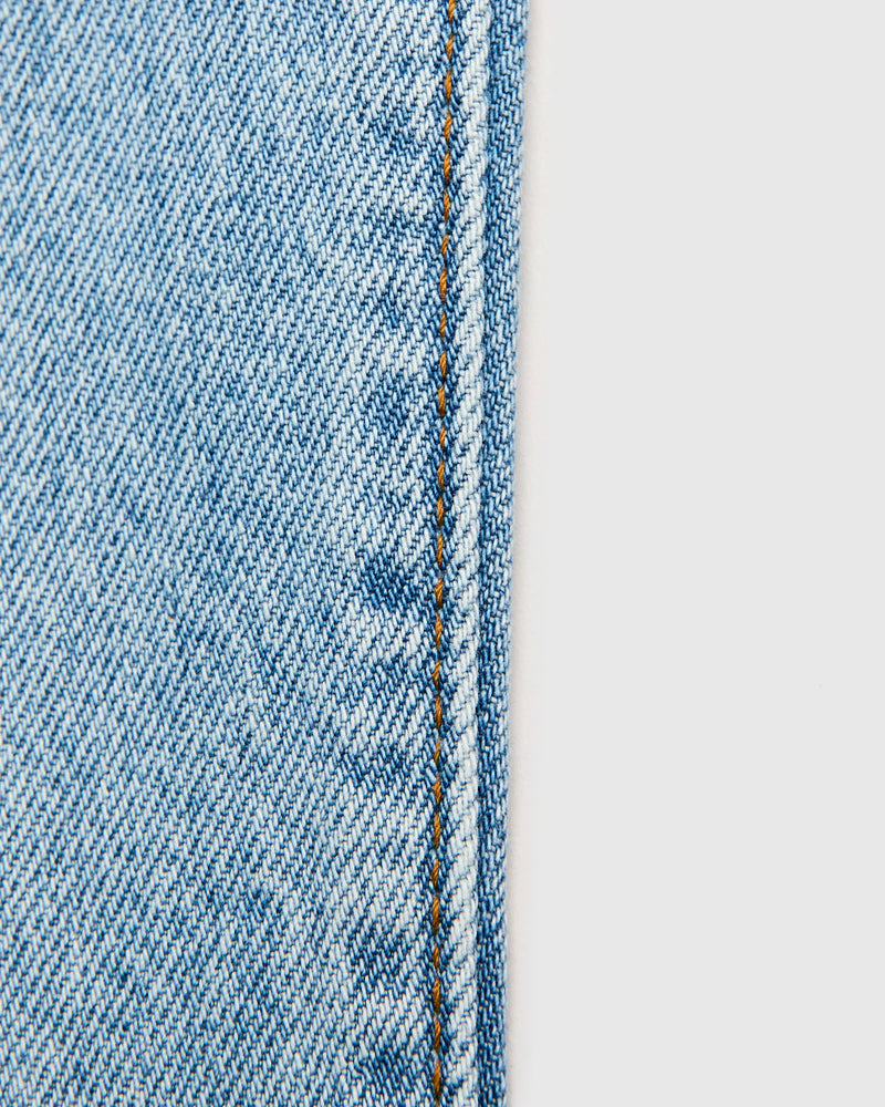 105 "90s Sky Blue" 13.5oz Washed Denim - Standard Fit
