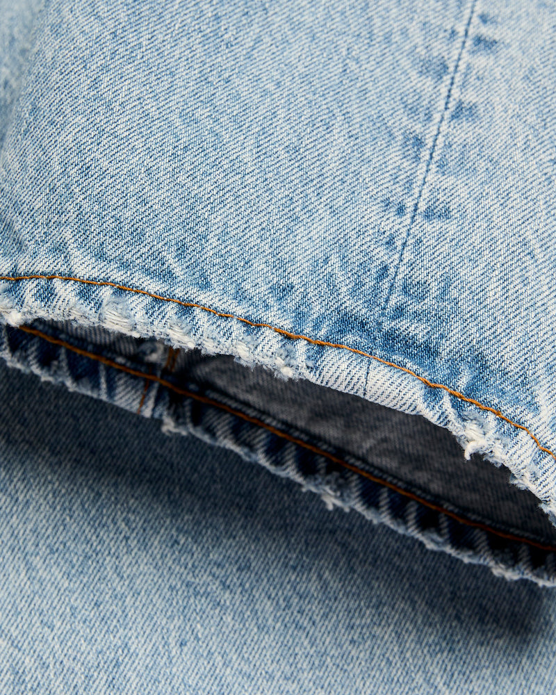 105 "90s Sky Blue" 13.5oz Washed Denim - Standard Fit