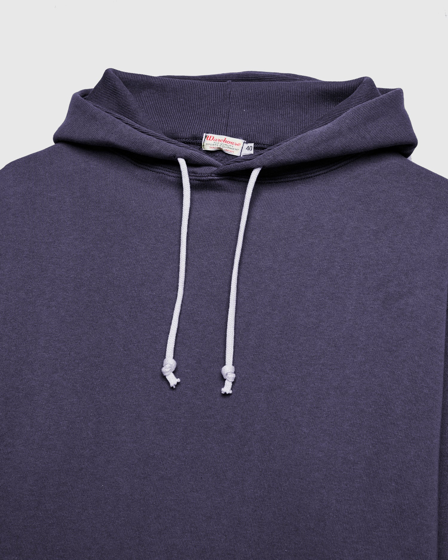450 Loopwheel Hoodie in Navy – Blue Owl Workshop