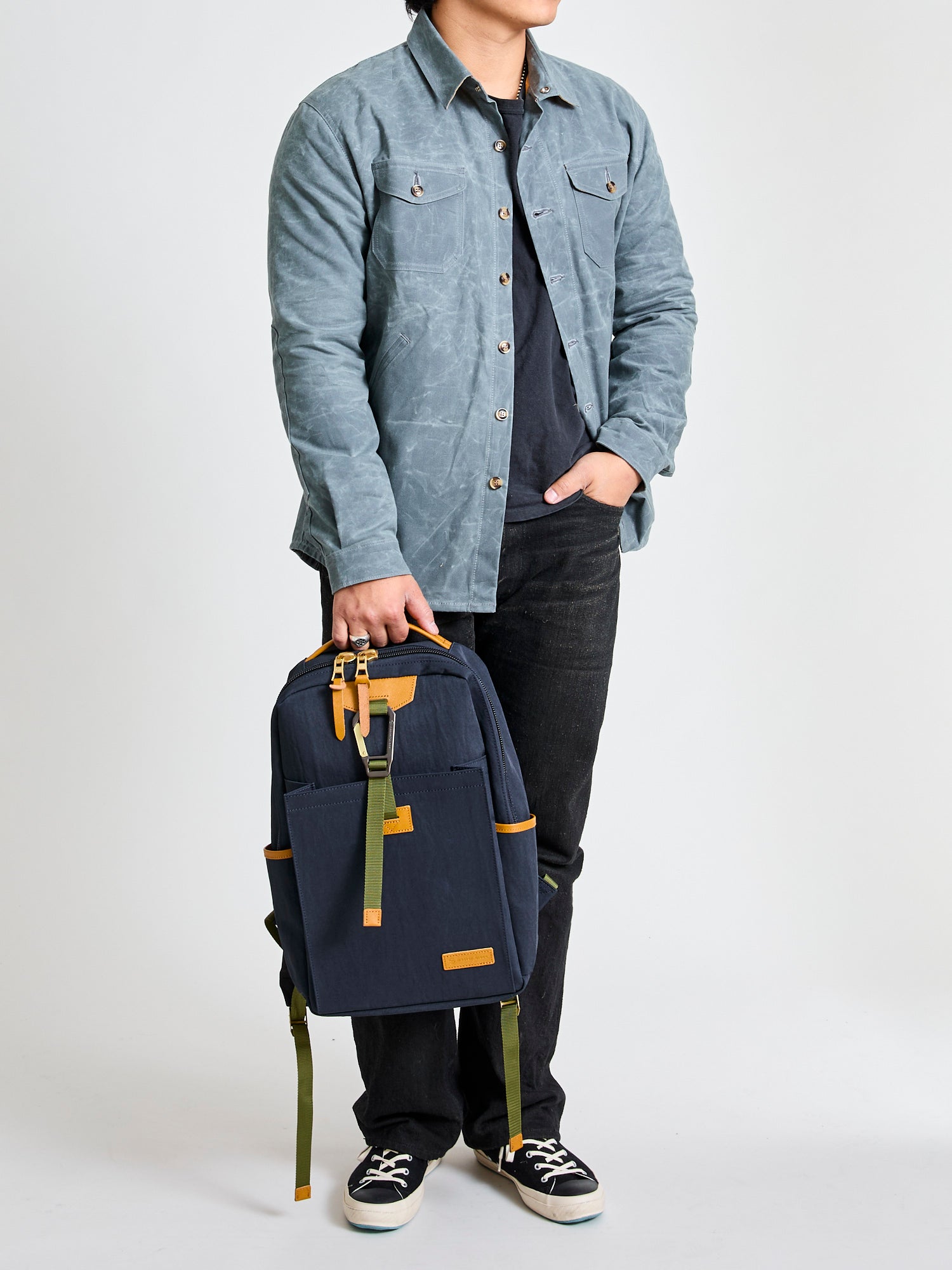 Link Backpack v2 in Navy – Blue Owl Workshop