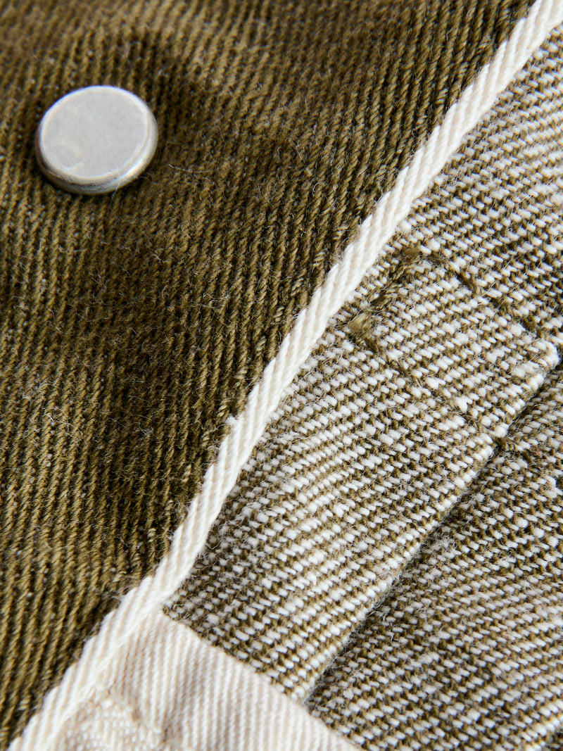 MXGJ1003 "British Army Green" 10.5oz Selvedge Denim Type-2 Jacket