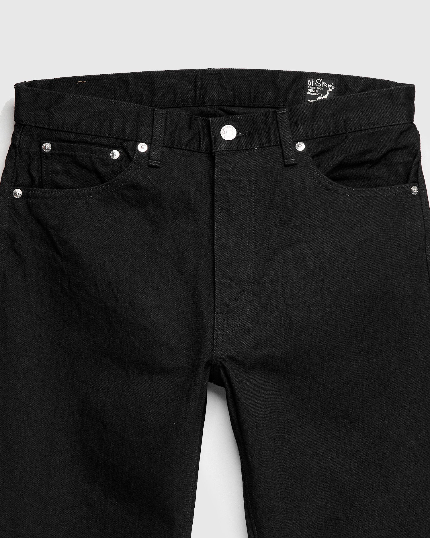107 13.5oz Black Denim - Ivy Fit – Blue Owl Workshop