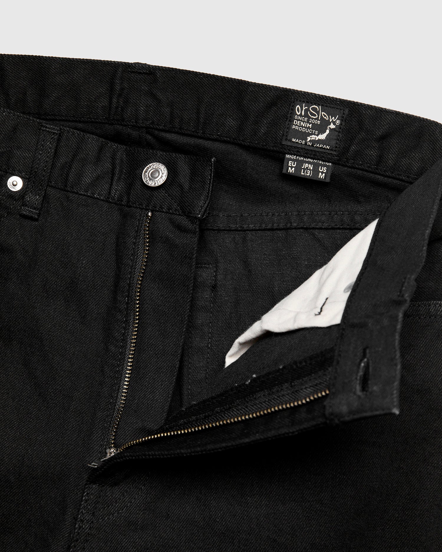 107 13.5oz Black Denim - Ivy Fit – Blue Owl Workshop