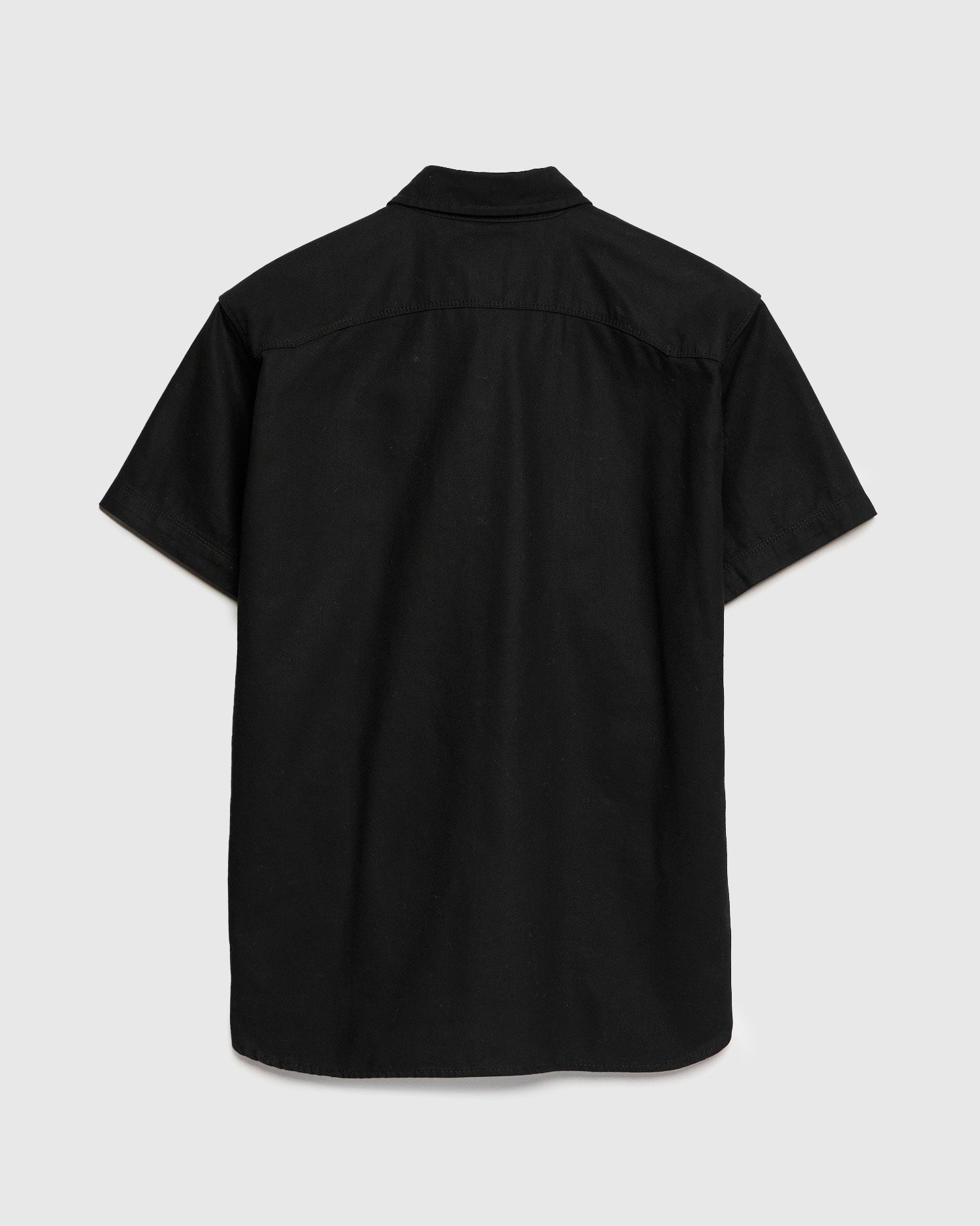 Calico SS Western Shirt in Black Oxford – Blue Owl Workshop