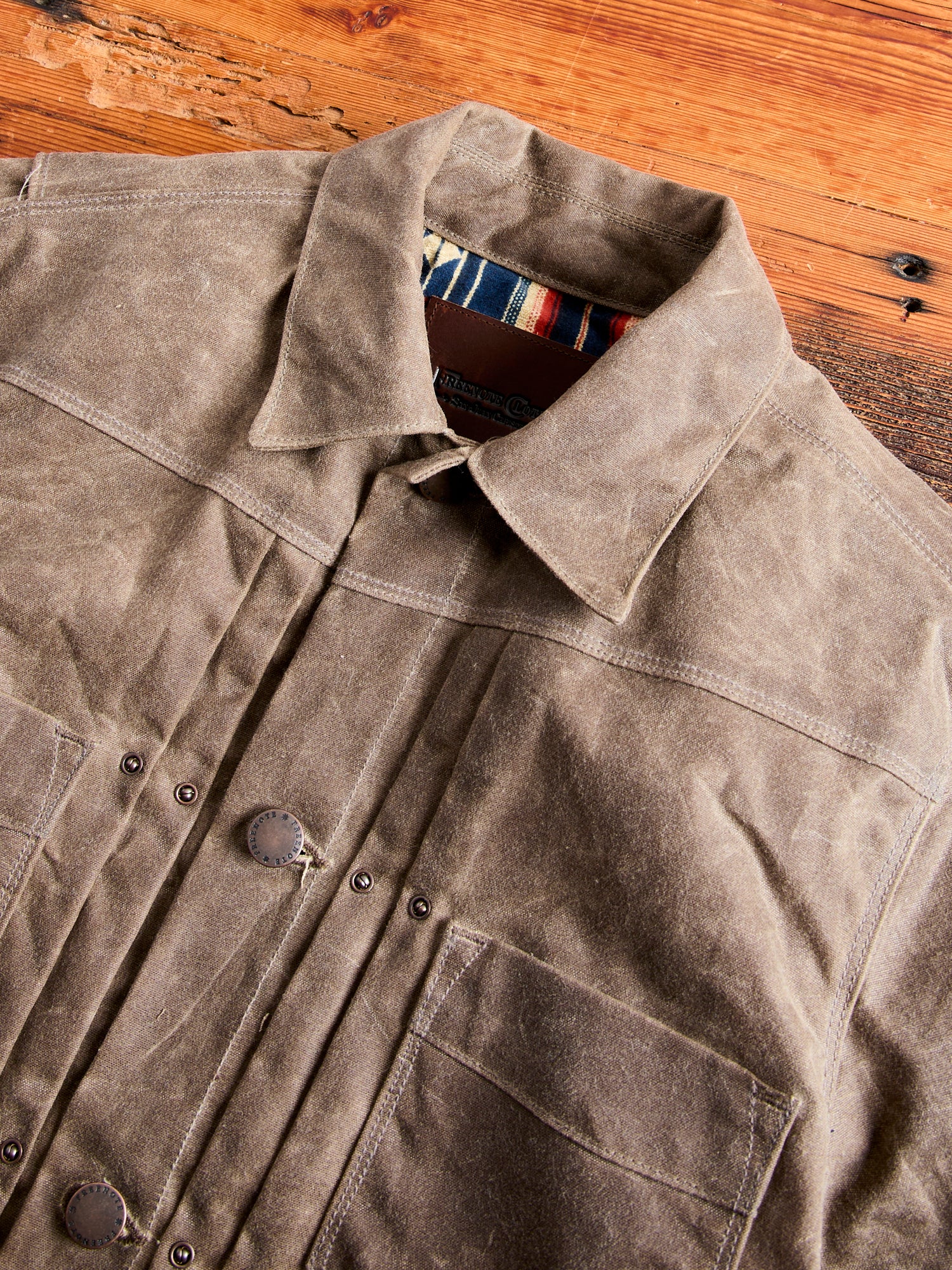 Waxed Canvas Riders Jacket in Oak – Blue Owl Workshop