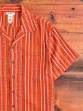 The Wrench Short Sleeve Shirt in Orange Ace
