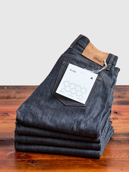 RS-100x 14.5oz Selvedge Denim - Relaxed Straight Fit
