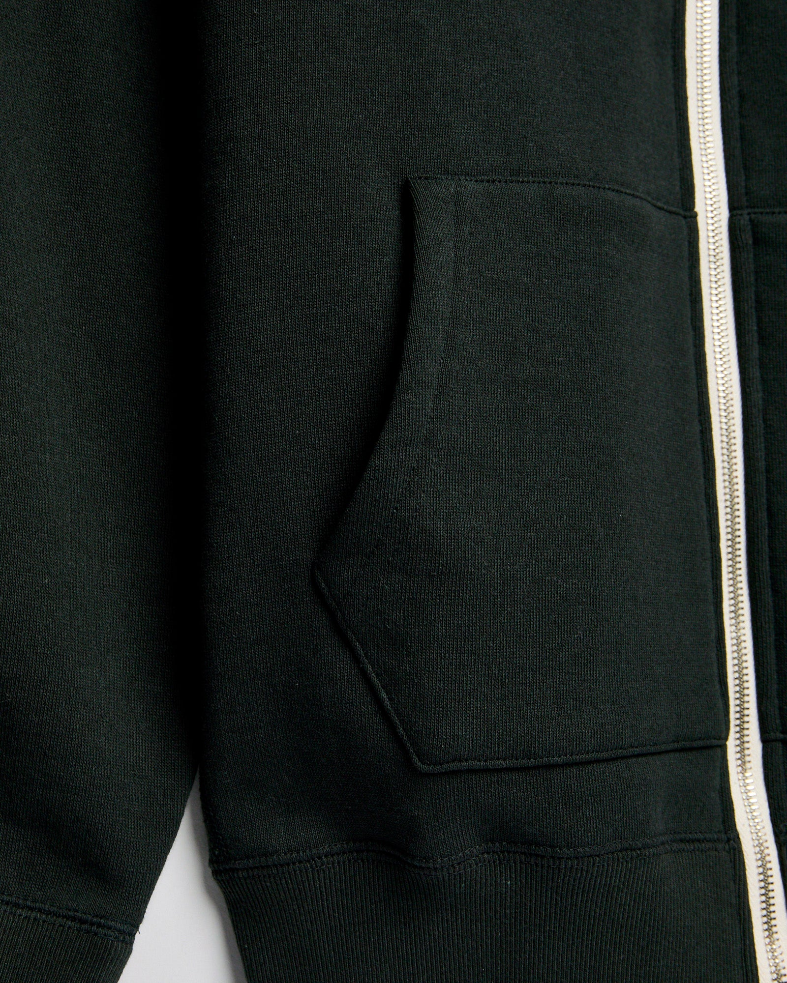 Super Looper Zip Hoodie in Sumi Black – Blue Owl Workshop