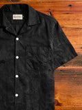 Night Tiger Hawaiian Shirt in Black